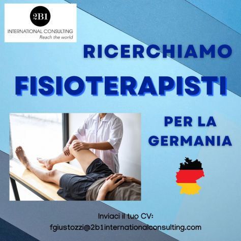 FISIOTERAPISTI PER LA GERMANIA