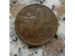 10 CENTESIMI APE DEL 1920  REGNO D'ITALIA GIRATI DI 45°