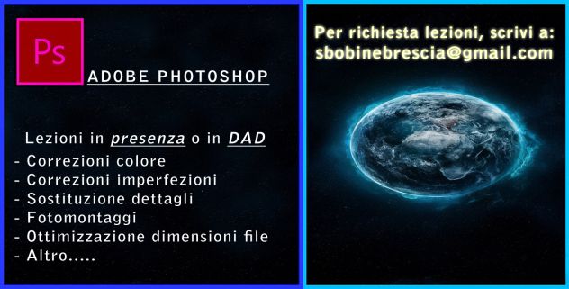 Lezioni uso adobe photoshop