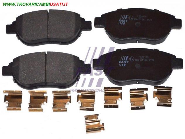 PASTIGLIE FRENO CITROEN BERLINGO 96 ANTERIORE SENZA SENSORE ESP FT29156