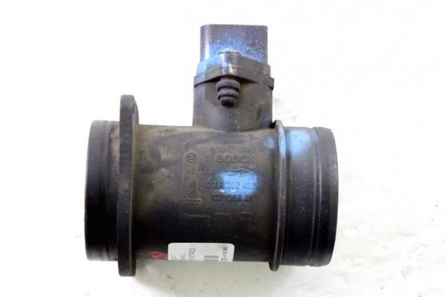 038906461 FLUSSOMETRO DEBIMETRO VOLKSWAGEN PASSAT SW 1.9 74KW 5P D 5M (2002) RICAMBIO USATO 0281002463