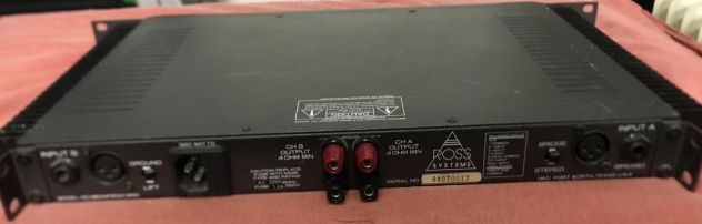 AMPLIFICATORE ROSS MEGATECH 250  FINALE DI POTENZA MADE IN USA - Foto 2