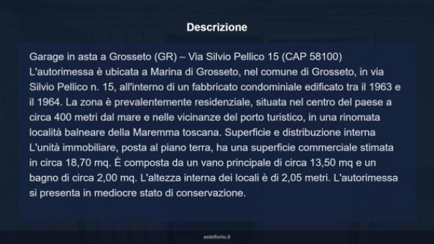 Immobile in asta di 18 m² in vendita a Grosseto - Foto 6