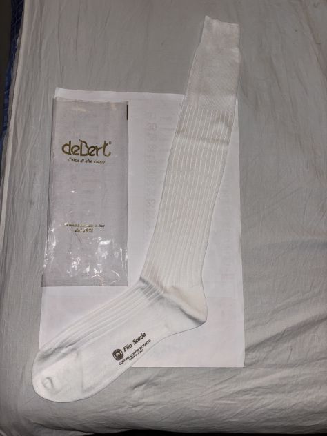 CALZE NUOVE CON CONFEZIONE 100% COTONE EGIZIANO FILO DI SCOZIA,MADE IN ITALY - Foto 8