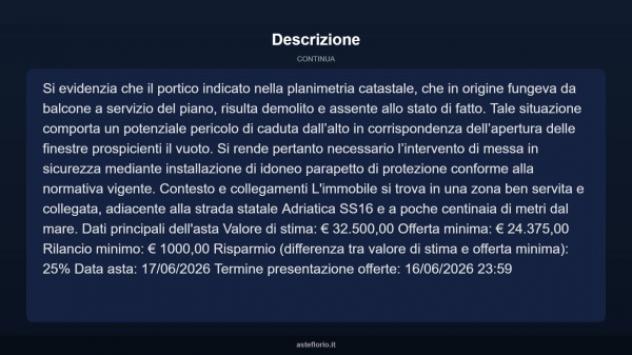 Immobile in asta di 50 m² in vendita a Giulianova - Foto 15