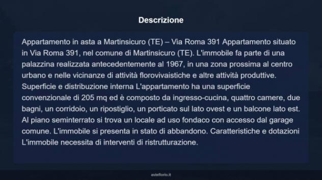 Immobile in asta di 205 m² con più di 5 locali in vendita a Martinsicuro - Foto 15