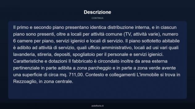 Immobile in asta di 711 m² in vendita a Rezzoaglio - Foto 5