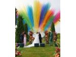 ESPLOSIONE DI COLORI nuvola di fumo fumate arcobaleno