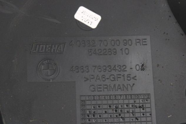 BMW R 1200 GS 46637700876 CARENA COVER ANTERIORE DESTRA K25 08 - 12 FRONT RIGHT TRIM PANEL 46637693432 CON GRAFFI - Foto 4
