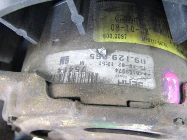 09129965 ELETTROVENTOLA OPEL CORSA C 1.7 D 55KW 5M 3P (2002) RICAMBIO USATO - Foto 3