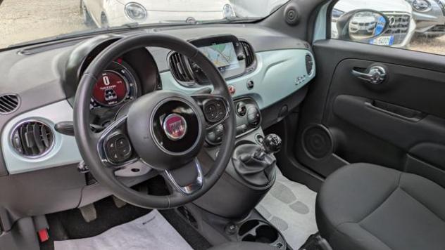 FIAT 500 HYBRID 1.0cc 70cv NAVIGATORE CLIMA rif. 23699345 - Foto 7