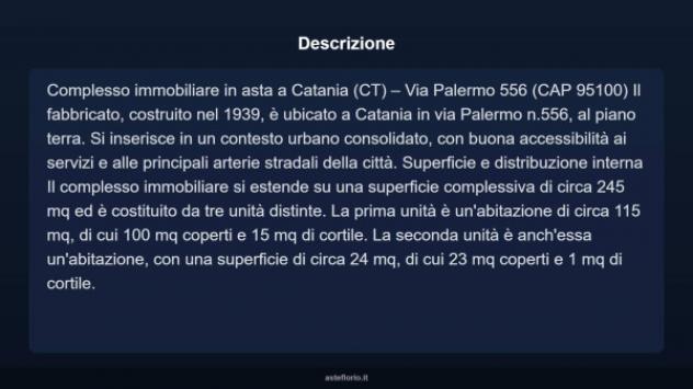 Immobile in asta di 245 m² in vendita a Catania - Foto 4