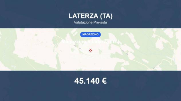 Immobile in asta di 21391 m² in vendita a Laterza