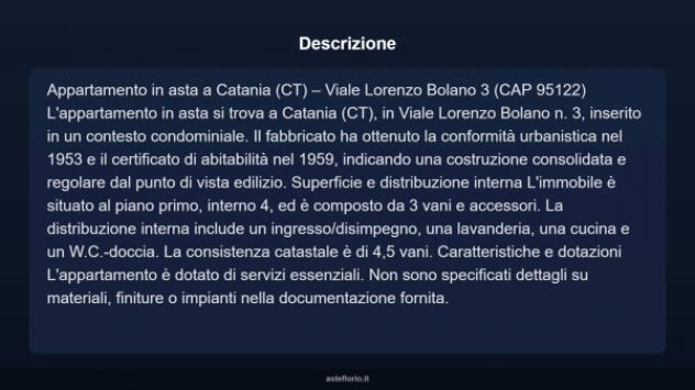 Immobile in asta di 67 m² in vendita a Catania - Foto 7