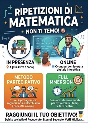 Ripetizioni di matematica