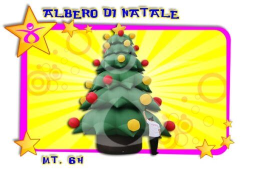 Noleggio Gonfiabile Albero di Natale per eventi di Natale
