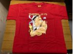 T-shirt o maglia Egiziana rossa con stampa taglia M nuova