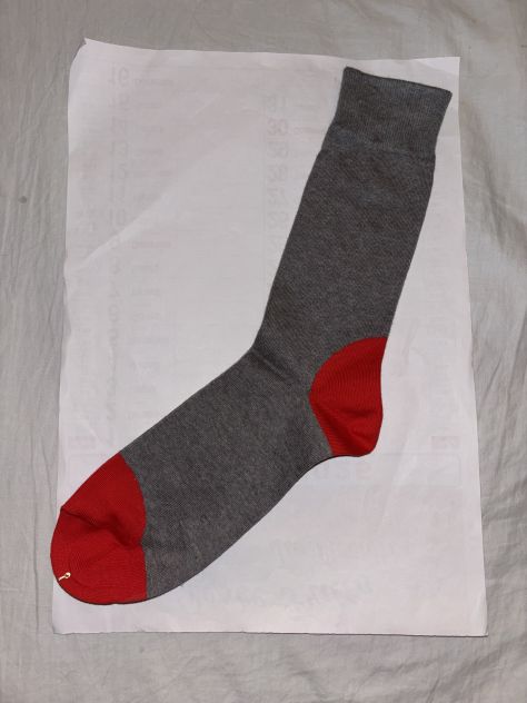 1 PAIO DI CALZE NUOVE,MAI USATE,DA UOMO,FIRMATE ORIGINALI”PAUL SMITH”IN COTONE - Foto 8
