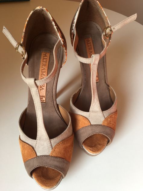 Scarpe donna in camoscio n 37 tacco 120 - Foto 6