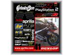 adesivi APRILIA - RSVmilleR Playstation 2 team 2002 - PS2 GRISSIN BON