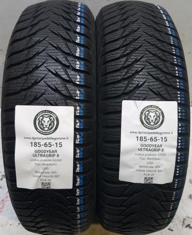2 GOMME 185 65 15 GOODYEAR A63585