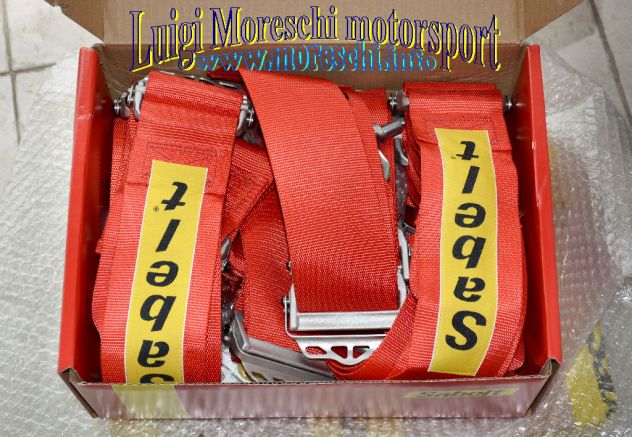 Cintura Sabelt Racing 4 punti, Tuning per Abarth - Foto 5