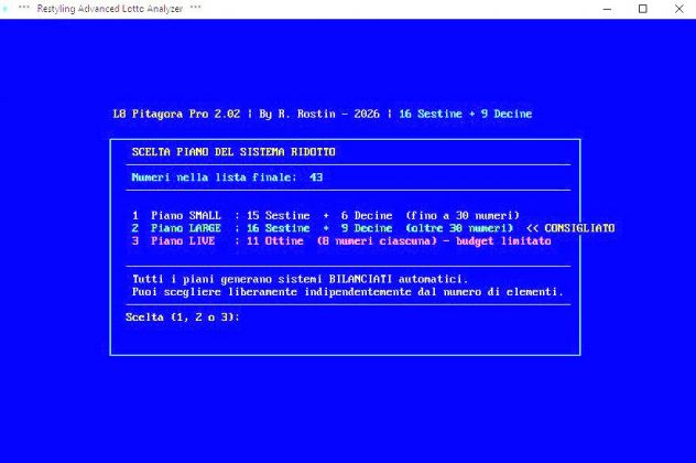 L8 PITAGOTA Pro Advanced LOTTO Analyzer New Software - Foto 9