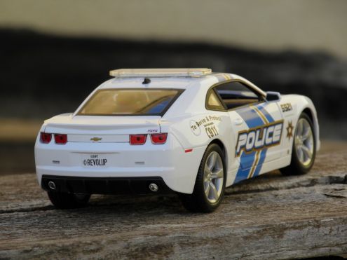 Modellino Chevrolet Camaro 1:18 police - Foto 2