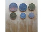 SERIE DI MONETE DELLA REP. ITALIANA CON VARIANTE DEL 1957 DA 100-50-20-20-2-1-