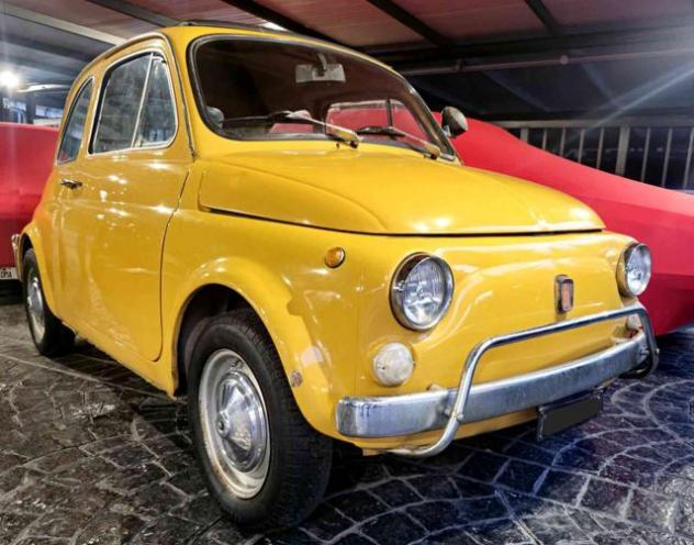 FIAT 500 VERNICE ORIGINALE CAPPOTTA NERA OTTIME CONDIZIONI! rif. 21736623 - Foto 4