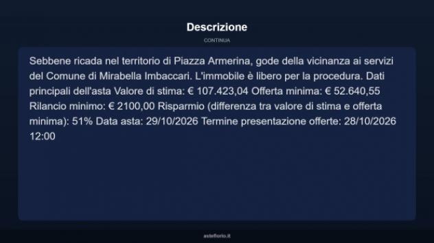 Immobile in asta di 208 m², box auto in vendita a Piazza Armerina - Foto 16
