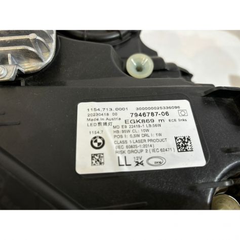 BMW 7 G11/G12 LCI Lampada frontale Laser sx- 15235 - Foto 7