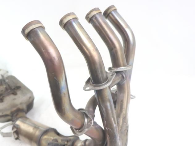 KAWASAKI Z 900 391780479 COLLETTORE DI SCARICO ZR900S 25 - 26 EXHAUST MANIFOLD CON AMMACCATURE - Foto 4