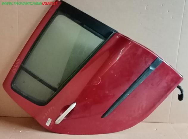 PORTA POST.D. ROSSA C/ALZ. RENAULT CLIO (1sgn)  Carrozzeria  Lamierati esterni  Porte  Porta post. dx. RENAULT - CLIO III  3/5 P - 01-07-2005 - 01-04-