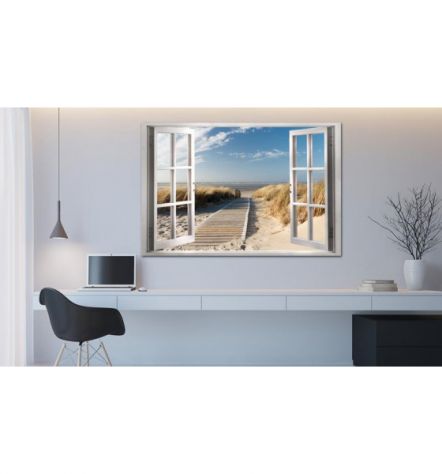 Quadro Da Spiaggia 90x60 E 120x80 ARREDALACASA - Foto 2