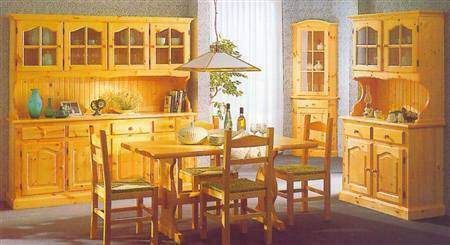 Mobili Rustici Shabby: Soggiorno in Legno Massello nuovo cod 051
