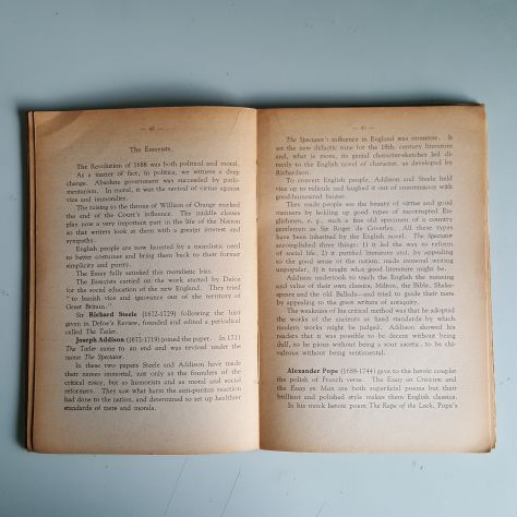 English prose and poetry - Outline of English literature - 1947 - Foto 3