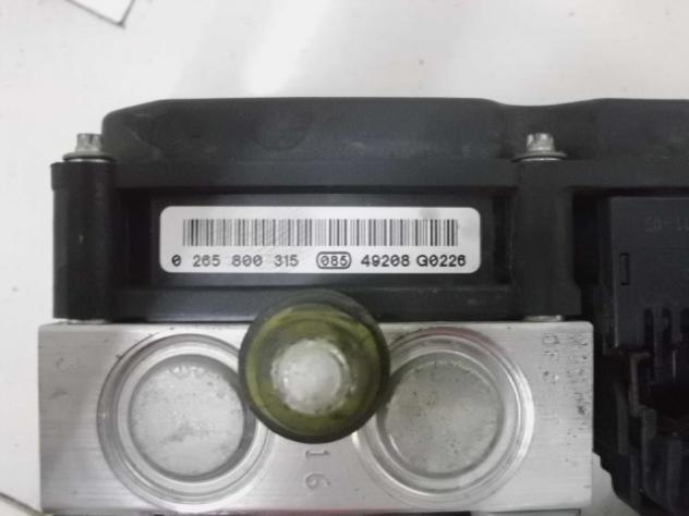 0 265 800 315 AGGREGATO ABS FIAT PUNTO 1.2 B 44KW 5M 5P (2005) RICAMBIO USATO - Foto 2