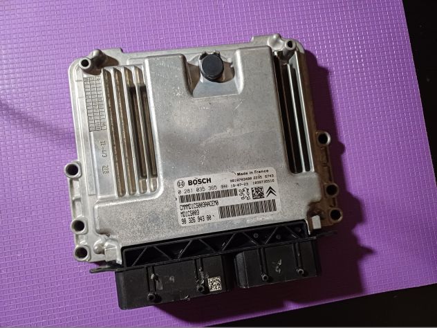 ECU BOSCH 0281035365 Peugeot 3008 5008 1.5 BlueHDI 9832694380 - Foto 2