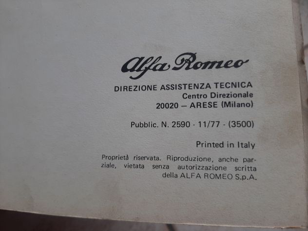 ALFA ROMEO GIULIETTA 1.3/1.6 CARATTERISTICHE ORIGINALE - Foto 3