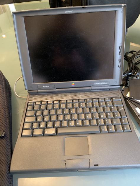 Computer Mac Powerbook (fine anni '90) e stampante portatile - Foto 8