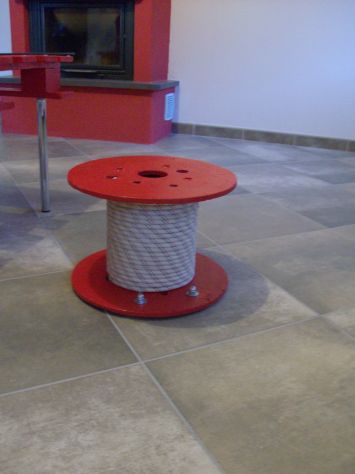 Tavolino artigianale con sedute - Foto 2
