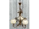 Lampadario in ottone