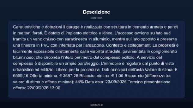Immobile in asta di 29 m² in vendita a Castelluccio Inferiore - Foto 5
