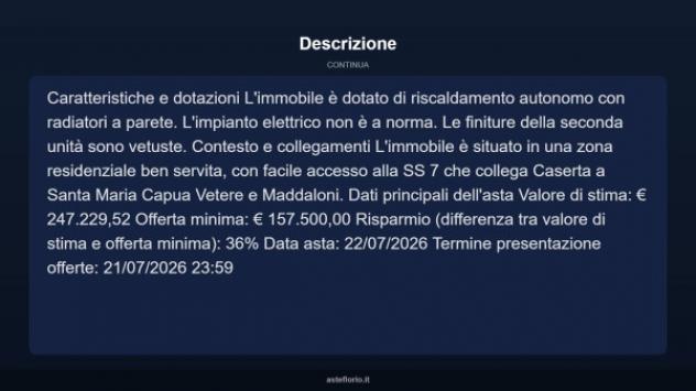 Immobile in asta di 170 m² in vendita a Caserta - Foto 18