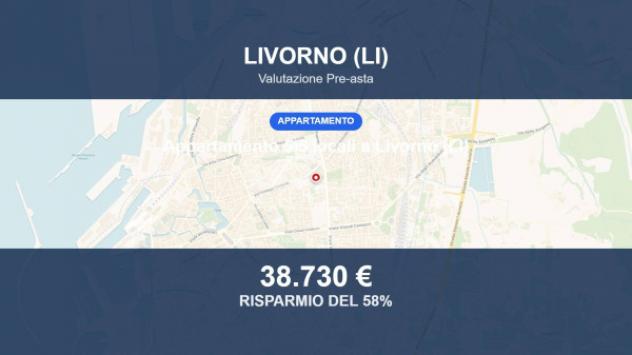 Immobile in asta di 80 m² in vendita a Livorno