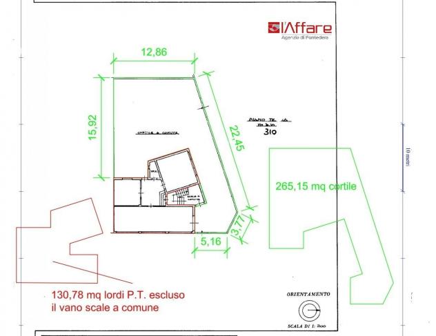 Locale comm.le/Fondo in affitto a Pontedera 131 mq Rif: 1290792 - Foto 5