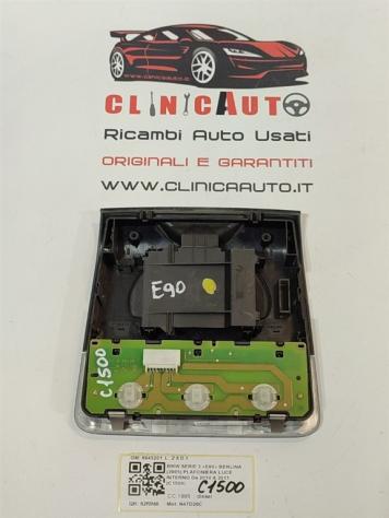 PLAFONIERA BMW Serie 3 E90 Berlina 6945201 N47D20C (0508) - Foto 2