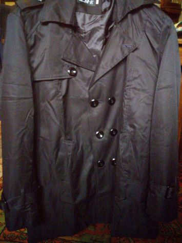 TRENCH Nero unisex - Foto 3