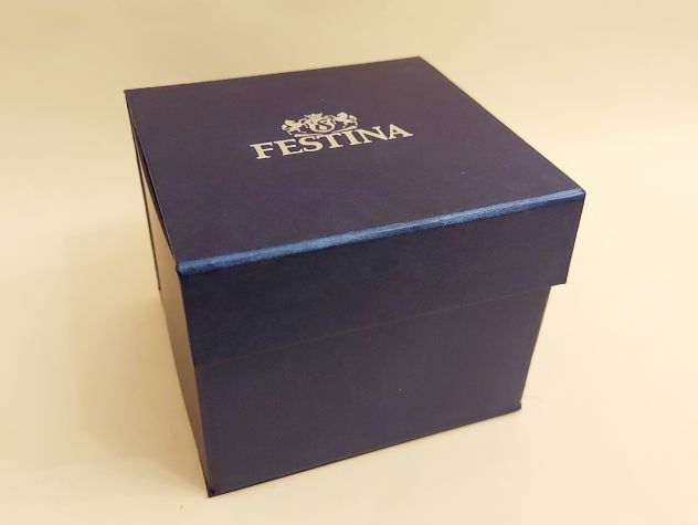Scatola originale FESTINA con Certificato di Autenticità in vari lingue